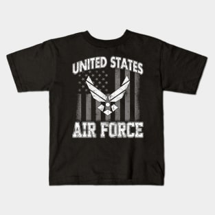 United States US Air Force USAF Kids T-Shirt